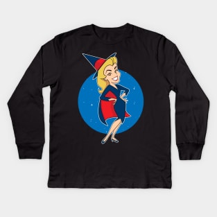 Bewitched Samantha Kids Long Sleeve T-Shirt